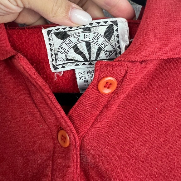 Sunterra | Vintage Red Sweater - Picture 3 of 6